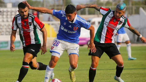 Palestino y la U se enfrentarán este domingo en La Cisterna.