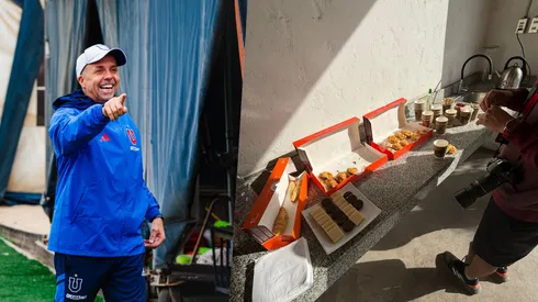 Gustavo Álvarez cumplió su promesa y llegó con desayuno para la prensa