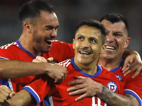 Suazinho y Alexis juntos para saludar a Colo Colo