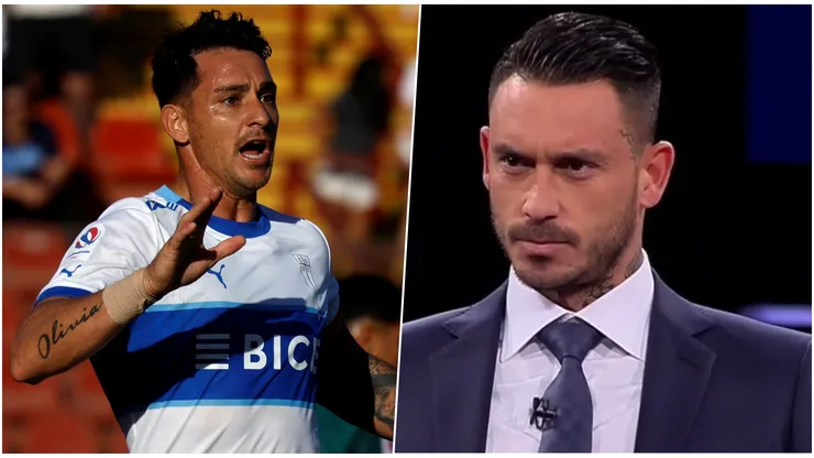 Pinilla frena en seco a Zampedri por críticas al arbitraje.