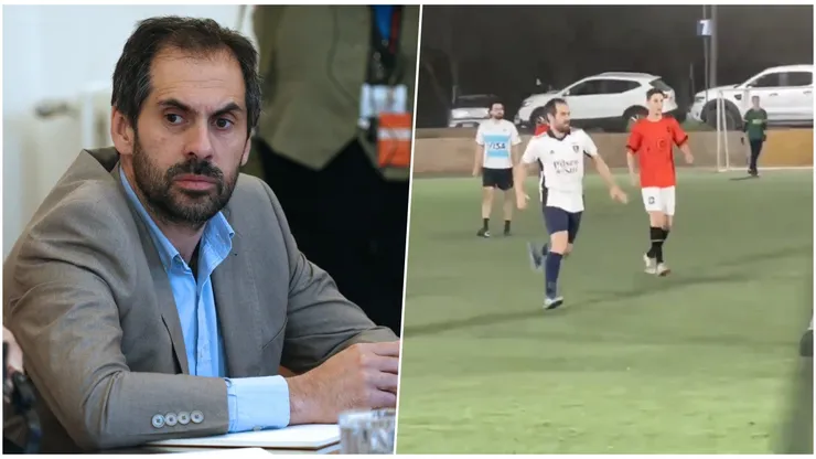 Ministro Grau se ausenta de evento y es captado jugando futbolito