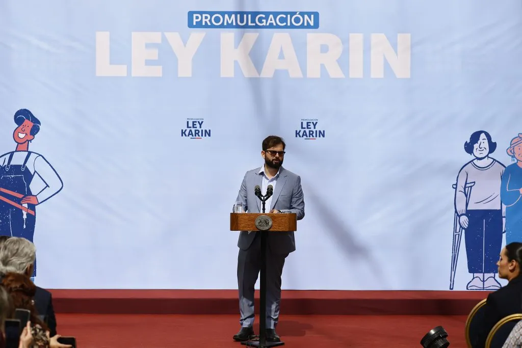 Santiago, 5 de enero de 2024
El Presidente de la Republica Gabriel Boric, promulga la Ley Karin
Dragomir Yankovic/Aton Chile