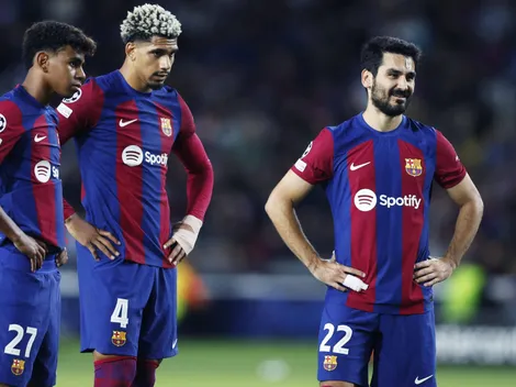 Araujo responde con todo a Gündogan y arde el Barça