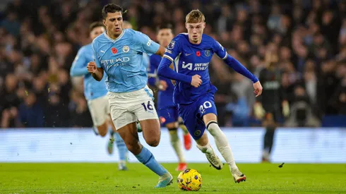 Manchester City y Chelsea juegan en Wembley.