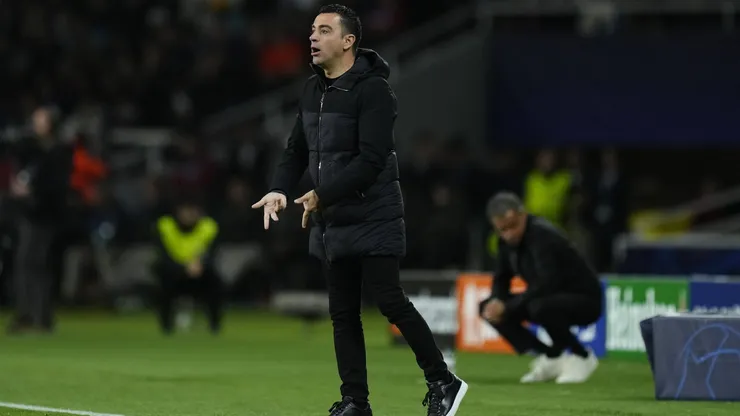 Xavi sufrió con el Barcelona en la Champions.