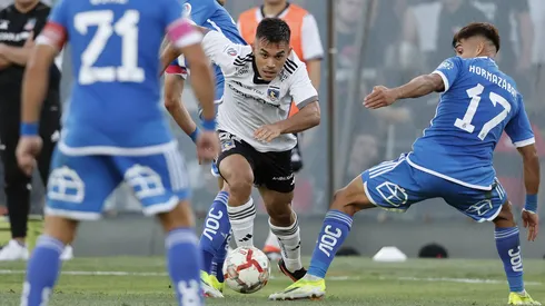 Vicente Pizarro llegó a los 100 partidos con la camiseta de Colo Colo.