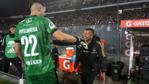 El reencuentro entre Jorge Almirón y Nicolás Avellaneda.