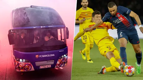 Los hinchas catalanes se confundieron y agredieron el bus de su equipo