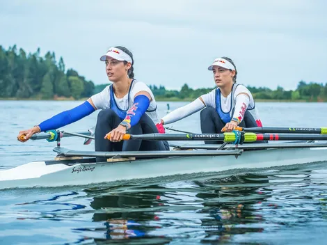 Mellizas Abraham brillan en Copa del Mundo de Remo