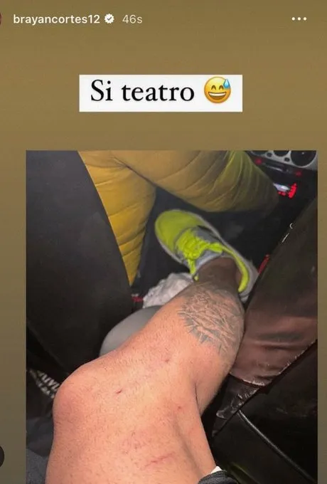 La historia de Cortés tras la patada de Insaurralde