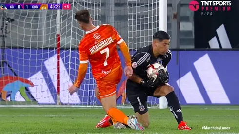 El delantero argentino se va por una falta contra Cortés.