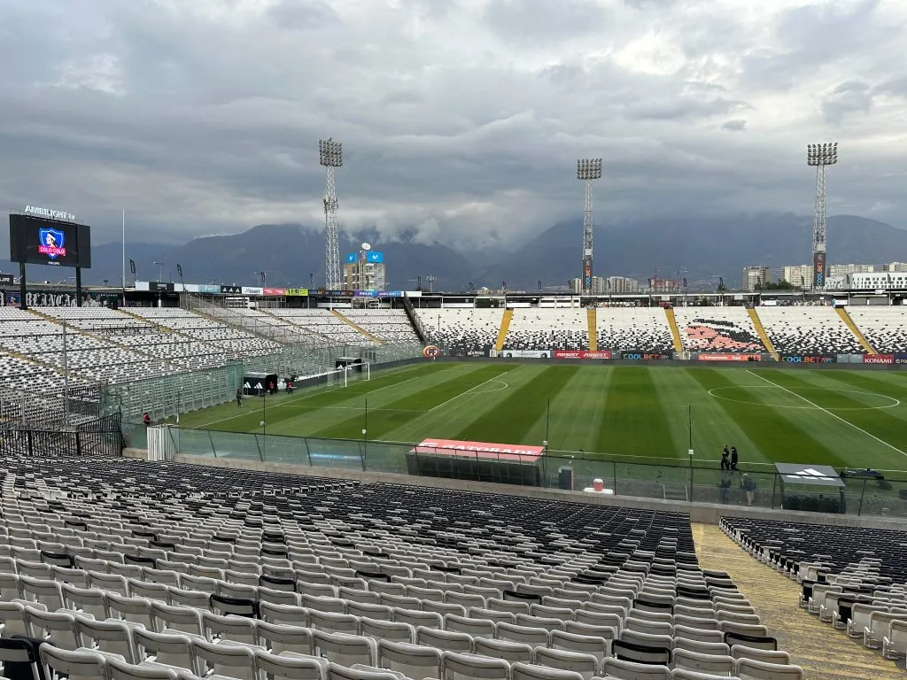Así se aprecia el sector norte del Estadio Monumental (RedGol)