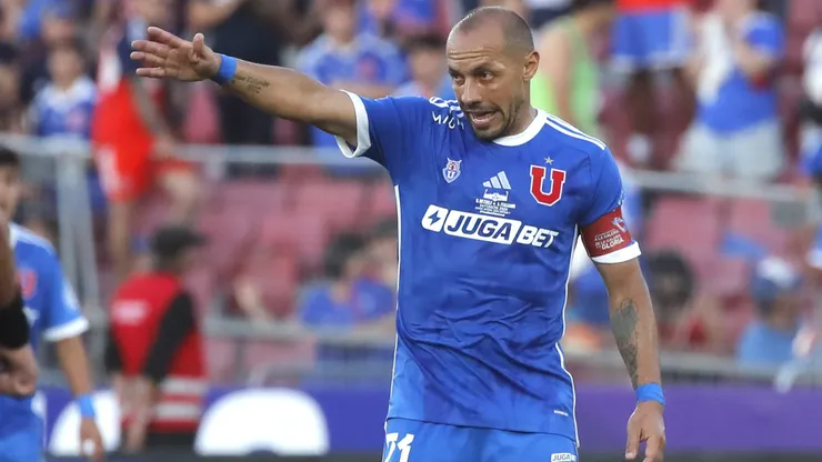 Marcelo Díaz sabe perfectamente el rol ascendente que tiene en Universidad de Chile.