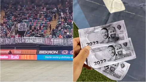 La protesta de Audax Italiano.