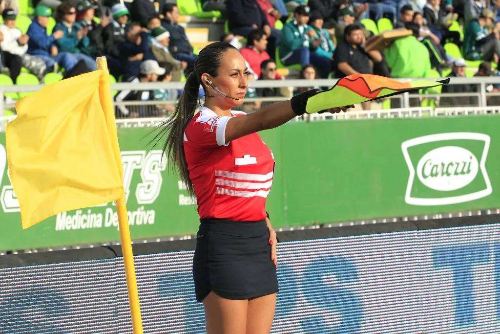 Cindy Nahuelcoy dejó su nombre grabado para siempre en el fútbol chileno. (Sebastian Cisternas/Photosport).