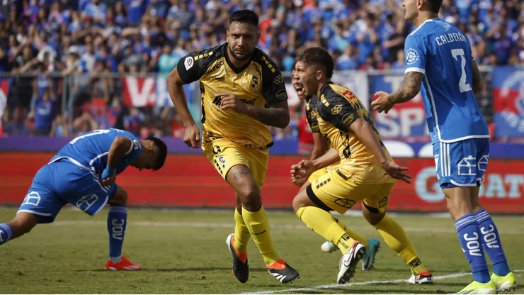Ándrés Chávez marcó el gol y le dio un agónico empate a Coquimbo ante la U.