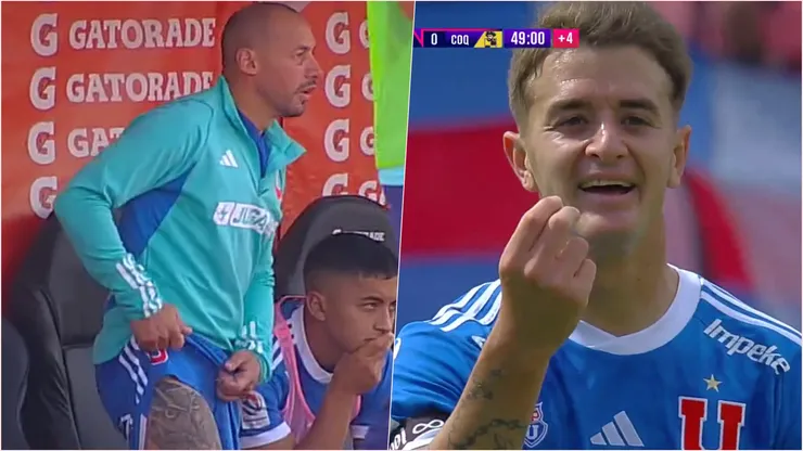 Marcelo Díaz salió lesionado y Franco Calderón quedó suspendido
