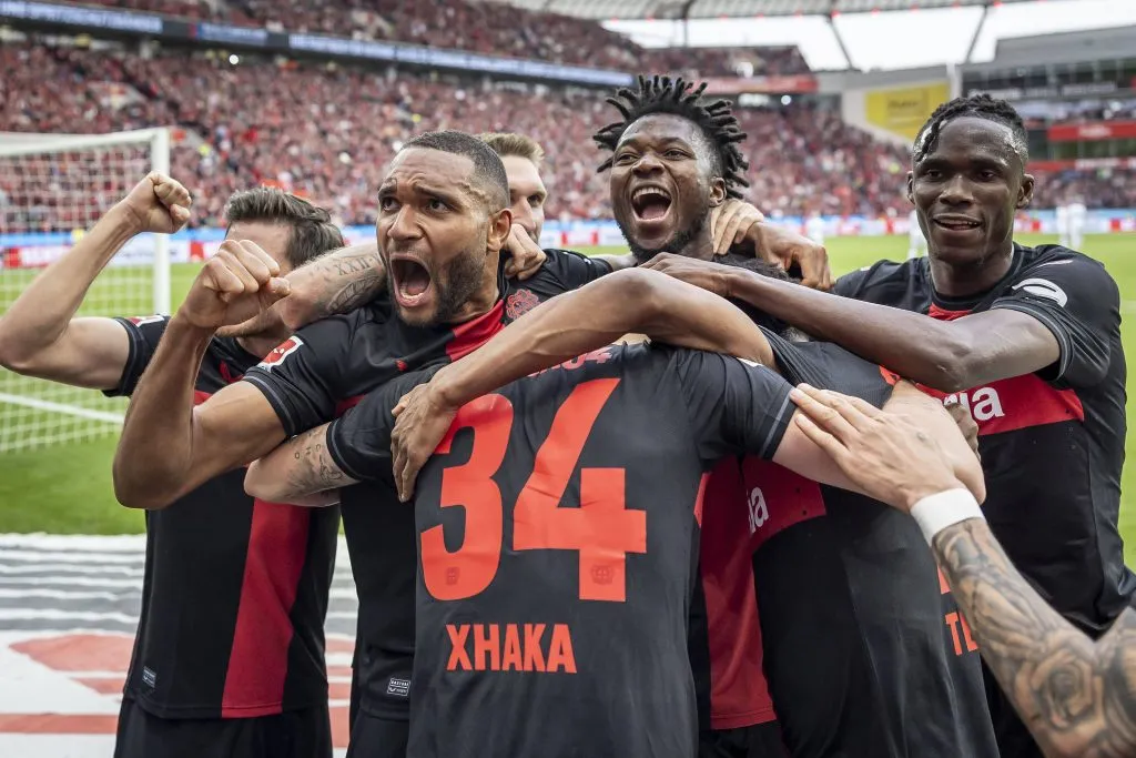 Bayer Leverkusen se coronó campeón de la Bundesliga borrando un récord de Arturo Vidal y Juventus. Foto: IMAGO.
