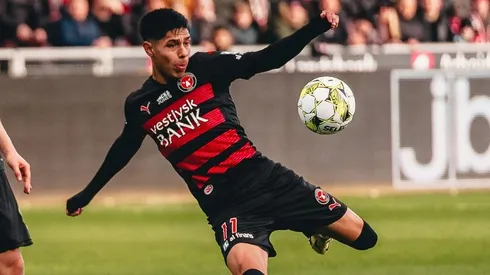 Osorio anotó un golazo en la Superliga danesa
