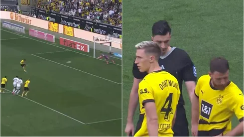 El VAR causó polémica en Alemania.