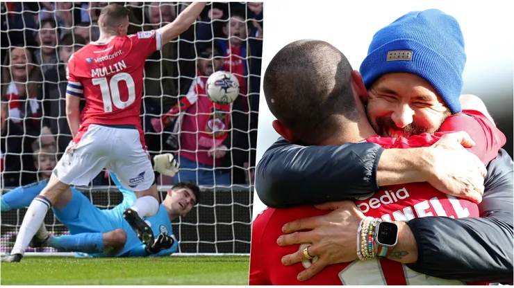 El chileno Reyes recibió una fea boleta del Wrexham.