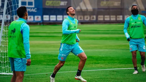 El delantero será titular el domingo ante Coquimbo.