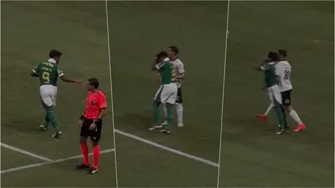 Endrick entró y en menos de 10 segundos recibió dos golpes.