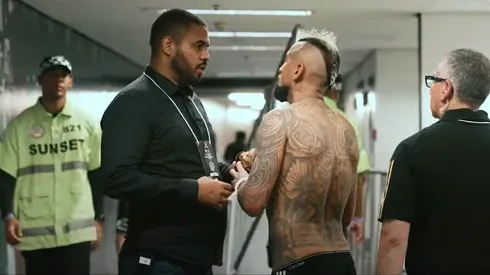 Arturo Vidal no cambió camiseta en el Maracaná y la reservó para alguien especial.