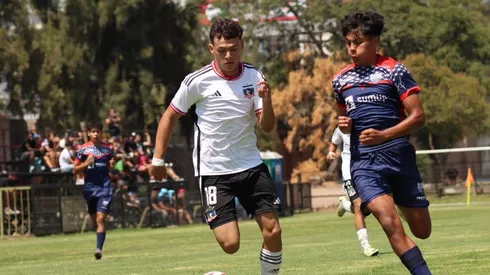El delantero Nahuel Flores se sumó al fútbol joven de Colo Colo