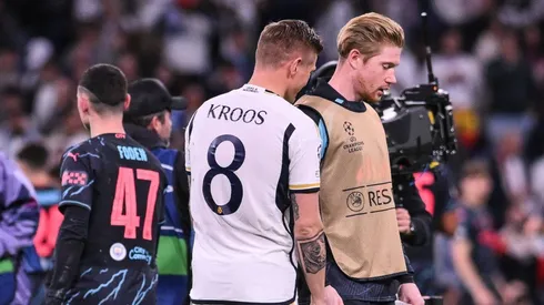 De Bruyne no pudo jugar ante el Real Madrid