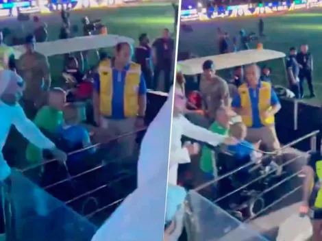 Insólito: jeque agrede a jugador a latigazos