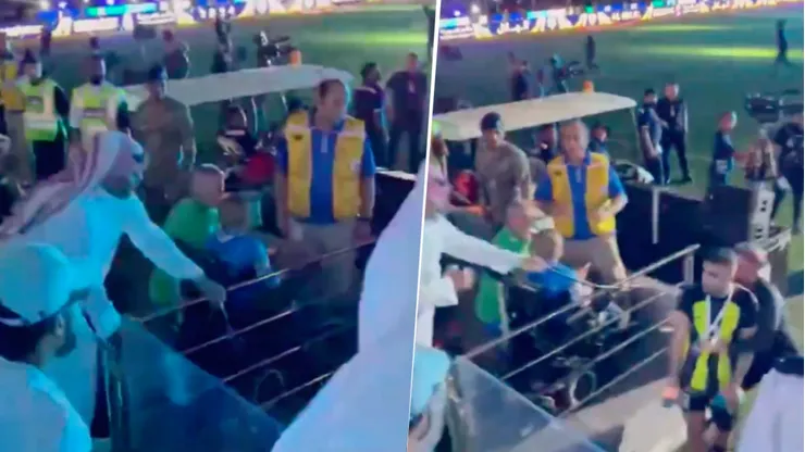Hincha agredió a latigazos a sus jugadores tras perder la Supercopa