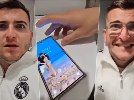 Hincha se encierra en el baño del Bernabéu para ver al Madrid