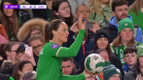 Megan Campbell se mandó un tremendo lateral con su selección.