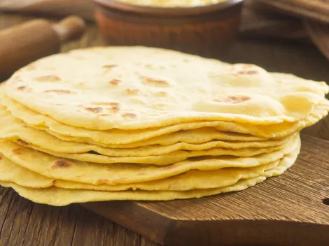 Receta de tortillas de harina