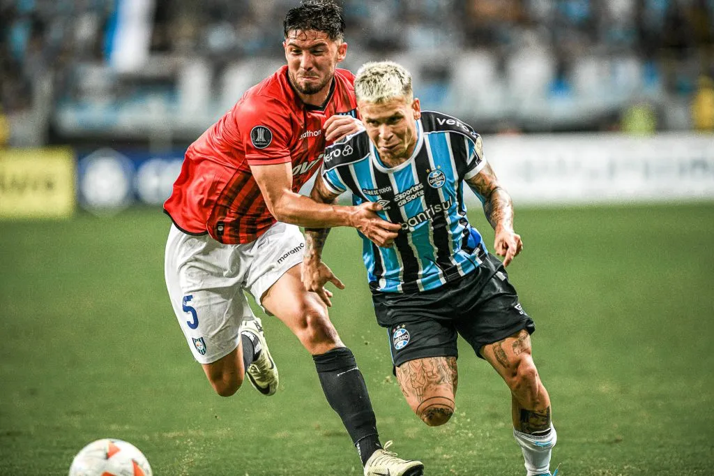 Soteldo ante Loyola en la Copa Libertadores