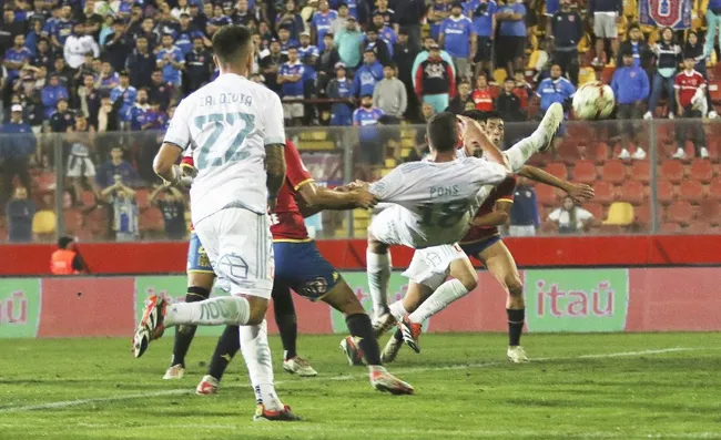 La opción más clara que tuvo Pons en la U. Foto: Sifup.