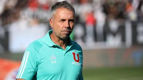 Gustavo Álvarez, puntero e invicto con Universidad de Chile.