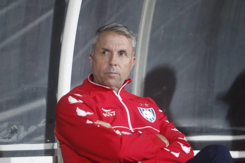 Gustavo Álvarez esa tarde en Curicó.  Jose Robles/Photosport
