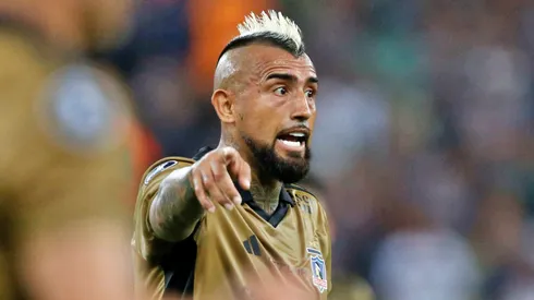 Vidal fue una de las buenas figuras de Colo Colo en el Maracaná.