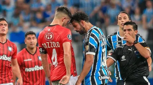 Gazzolo subió esta imagen con Diego Costa a sus redes