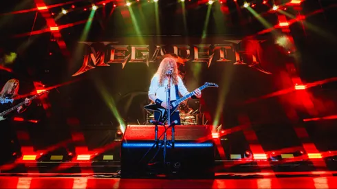 Dave Mustaine y Megadeth se adueñaron del Movistar Arena con un concierto espectacular.