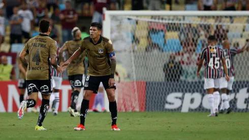 El capitán de Colo Colo jugó los 90 minutos en la caída con Fluminense.