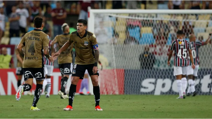 El capitán de Colo Colo jugó los 90 minutos en la caída con Fluminense.