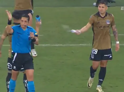 ¿Representando a hinchas? Paiva le tira agua al árbitro