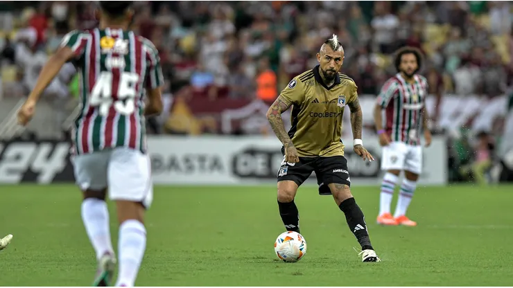 Arturo Vidal mostró parte de su mejor nivel ante Fluminense.