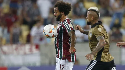 Marcelo y Arturo Vidal se pelearon.