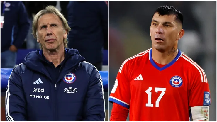 Ricardo Gareca no tiene en sus planes a Gary Medel para la Selección.