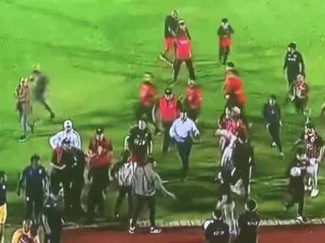 Hinchas de Rangers reciben mano dura de la ANFP