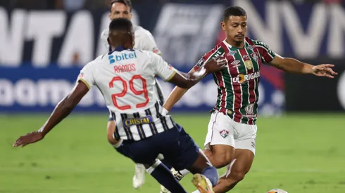 André jugando por Fluminense ante Alianza Lima.
